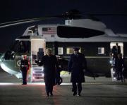 El presidente Trump llega a Zúrich tras un retraso; su discurso comenzará a tiempo