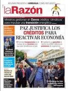 Portadas de los periódicos de Bolivia del martes 20 de enero del 2026