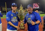 Omar López se coronó con Cangrejeros de Santurce en el béisbol de Puerto Rico