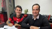 Diego Abreu firmó en Tijuana y será dirigido por su padre, el Loco Abreu, DT del equipo que está invicto en el Clausura de México