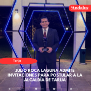 Julio Roca Laguna admite invitaciones para postular a la Alcaldía de Tarija