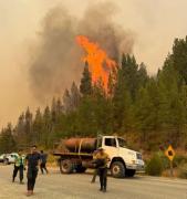 Los incendios forestales en Chubut no dan tregua y crece la preocupación