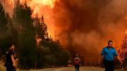 Chile detuvo a 70 sospechosos por los incendios forestales y enfrentan penas de prisión perpetua