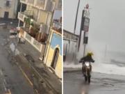 El Ciclón Harry golpea Sicilia: olas gigantes y vientos extremos dejan graves destrozos