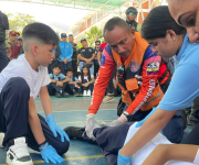 1.500 estudiantes aprenden sobre seguridad con simulacros y ciencia forense