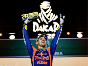 Luciano Benavides fue recibido por una multitud en Salta tras conquistar el Dakar