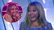 Hilary Duff regresó a los escenarios tras años de ausencia y así interpretó la canción de la famosa película de Lizzie McGuire