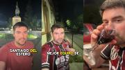 Santiago del Estero conquistó a un turista estadounidense: paseo por la ciudad, camiseta de Central Córdoba y asado