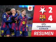 Video, resumen y goles: Barcelona vs. Slavia Praga (4-2) por la Liga de Campeones