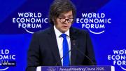 Milei en Davos: “América será el faro de luz que vuelva a encender a todo Occidente”