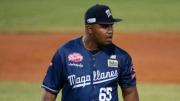 LVBP: Yohander Méndez reparte arepas en Margarita en gran noche del Magallanes