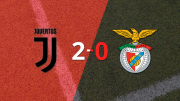 Champions League: Juventus deja a Benfica en cero con un triunfo 2-0