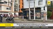 Ataque con explosivos provoca destrozos en dos locales de venta de licor en Trujillo