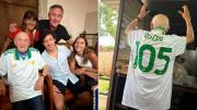 A los 105 años recibe camiseta del futbolista Dybala tras años de amistad