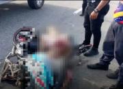 Adolescente de 14 años fallece en accidente de moto en la Morón-Coro