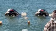 VIRAL: Impactante rescate de una mujer que cayó con su camioneta en aguas heladas de Virginia Beach