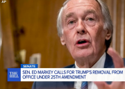 Senador Ed Markey (D-Mass.) pide la destitución de Donald Trump bajo la Enmienda 25
