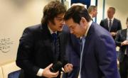 Milei dialogó con Marco Rubio en el Foro de Davos