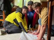 Volaron desde el Fitz Roy: quiénes son los rusos que con un salto hicieron historia y desataron el debate