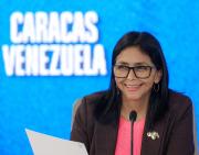 Delcy Rodríguez encarará las diferencias con EEUU sin temor alguno