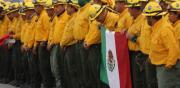 Brigadistas mexicanos reforzarán combate a incendios forestales en el sur