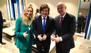 Javier Milei se mostró con Gianni Infantino en Davos en medio del conflicto con la AFA