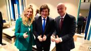Milei se reunió con el presidente de la FIFA en la previa a la firma del Consejo de la Paz