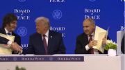 Javier Milei participó del lanzamiento del Consejo de la Paz impulsado por Donald Trump