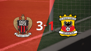 Europa League: Nice gana 3-1 a Go Ahead Eagles con doblete de Tiago Gouveia