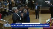 Posesionan a vocales electorales de Potosí y Oruro