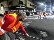 Reactivado plan de asfaltado en el centro de Maracay