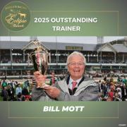 William Mott por quinta vez gana el Eclipse Award al mejor entrenador en Estados Unidos
