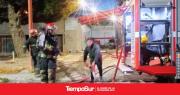 Incendio afectó una vivienda abandonada