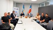 El intendente Felipe Cisneros participó de una reunión en el marco del proyecto del Frigorífico Municipal
