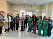 Hospital Agradece Visita Del Padre Yanko Pajkuric: Recorrido De Fe Y Esperanza Con La Imagen Del Niño Jesús