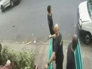 La abogada argentina acusada de racismo en Brasil: se conoció un nuevo video donde el mozo le hace gestos obscenos