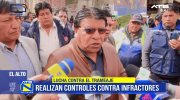Choferes de El Alto piden no pagar pasaje a transportistas que hagan trameaje