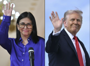 (VIDEO) Trump: “Delcy Rodríguez ha demostrado un liderazgo muy fuerte”