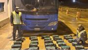 Jujuy: un micro reveló un doble fondo y destapó un importante cargamento de hojas de coca