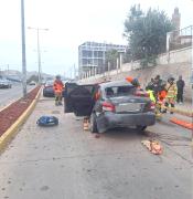 Bomberos debió intervenir por accidente en Coquimbo
