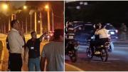 Motociclista y su acompañante eluden operativo delante del presidente José Jerí en Chorrillos