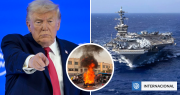 Trump asegura que una gran flota armada se dirige a Irán y exige que cese la represión a las protestas