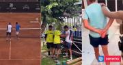 Tenistas son detenidos en Brasil por gestos racistas en pleno partido: arriesgan 5 años de cárcel