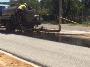 Corte de tránsito en Camino Pense por obras de pavimentación