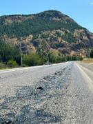 Trabajos en la Ruta 7 Sur no tardan en quedar en malas condiciones debido a las altas temperaturas