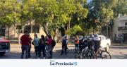 Choque en Capital: una camioneta impactó a una moto