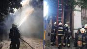 Trágico incendio en un conventillo de La Boca: un muerto, 20 heridos y decenas de evacuados