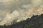 Grave incendio avanza en parque nacional de Chubut, en la Patagonia
