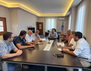 Albisu reunió a su gabinete /Para coordinar acciones tras el incendio en el Mercado Regional