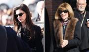 Anne Hathaway, Anna Wintour, Donatella Versace y más celebridades el dan el último adiós a Valentino